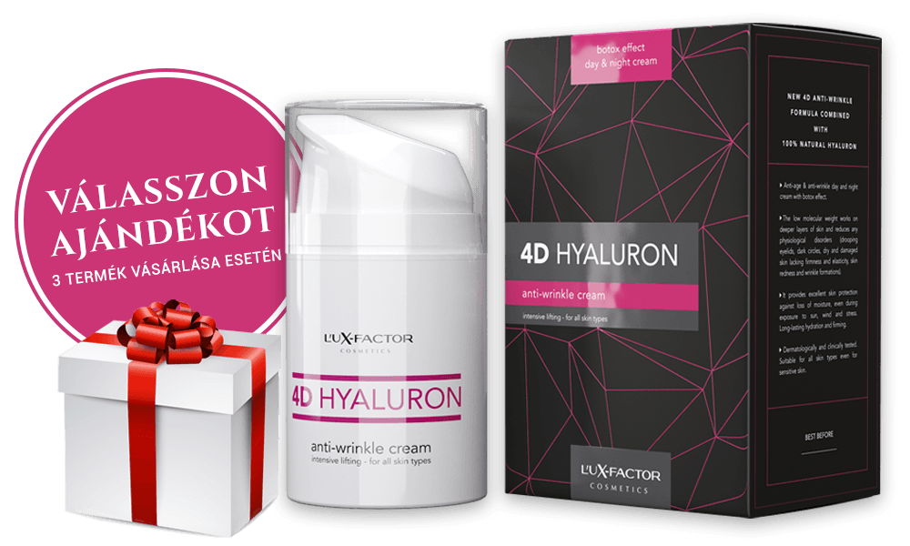 Trojno pakiranje Lux-Factor 4D HYALURON
